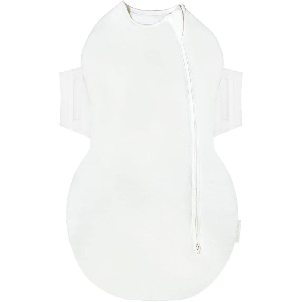 imageHappiest Baby SNOO Comforter Sleep Sack  Organic Cotton Swaddle Blanket  Doctor Designed Promotes Healthy Hip DevelopmentIvory