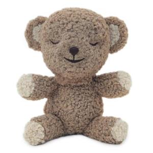 SNOObear White Noise Machine – Cry-Activated Plush Baby Sleep Soother – Cream Woolly(Cocoa Woolly)